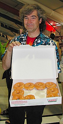 Containing only 9 doughnuts!